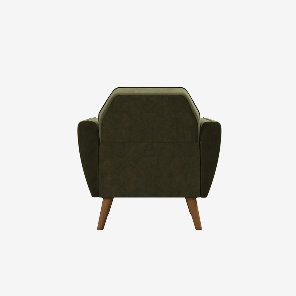 Foam Living Room Velvet Chair - Image 5