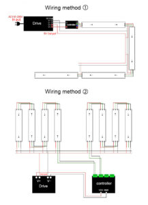 LED strip wiring diagram